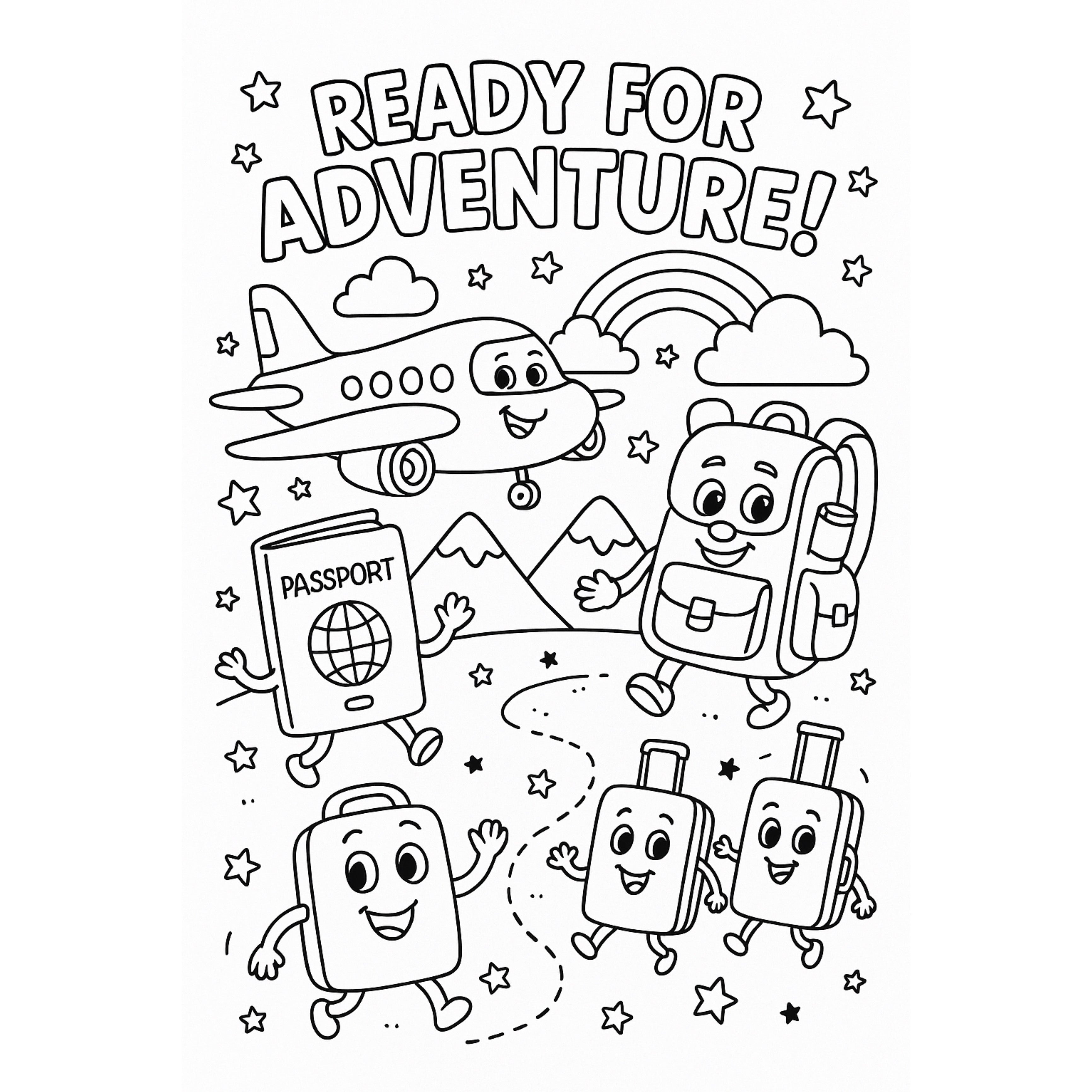 My Vacation Adventure: A Travel Journal for Kids