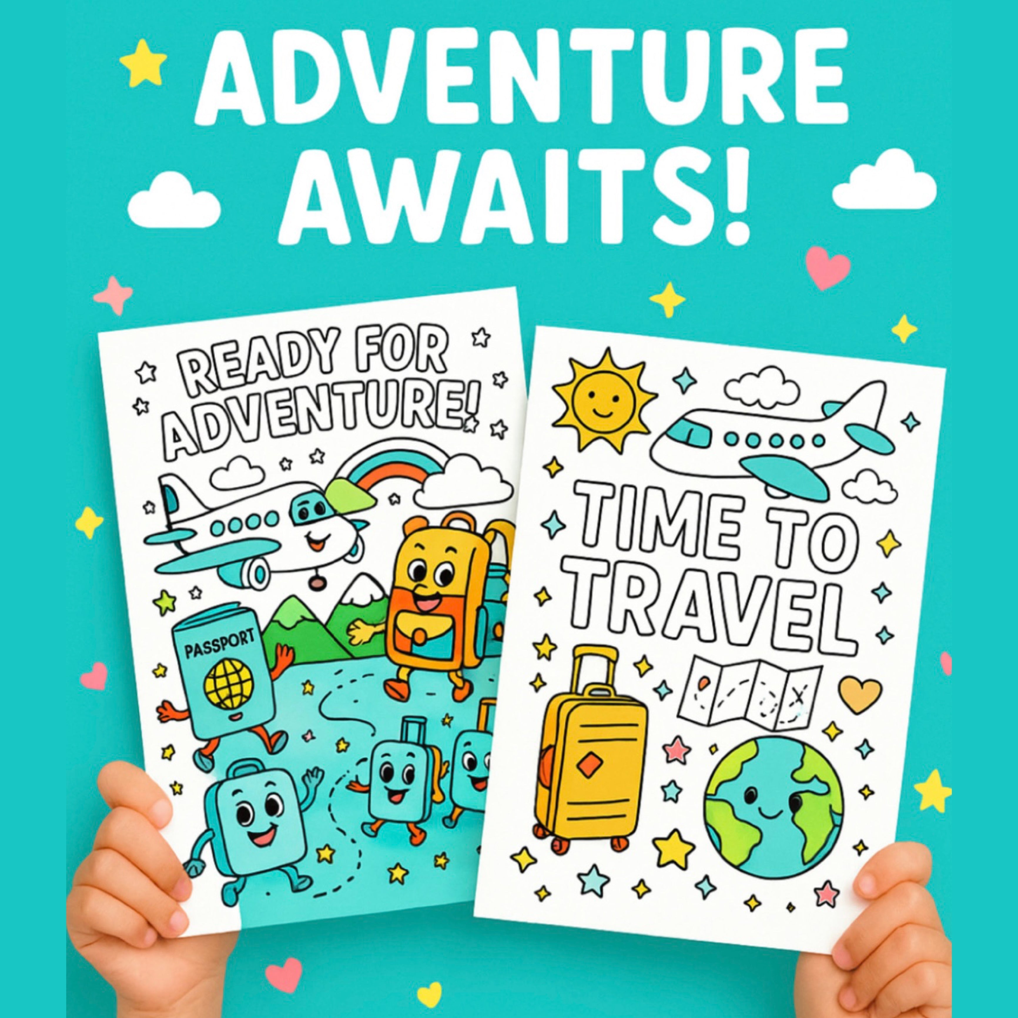 My Vacation Adventure: A Travel Journal for Kids