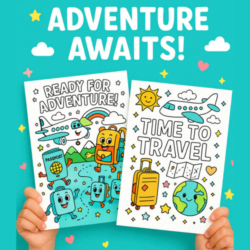 My Vacation Adventure: A Travel Journal for Kids