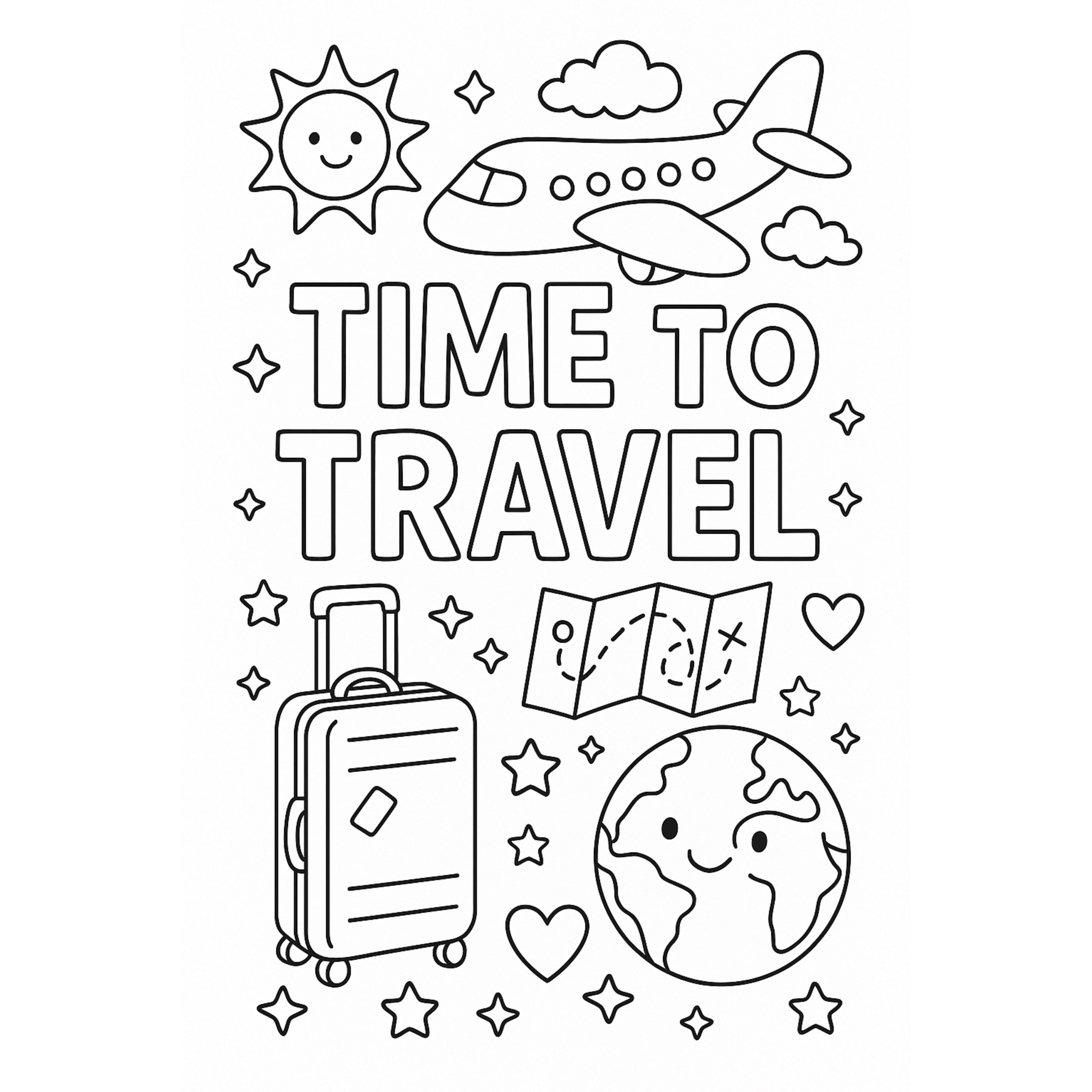 My Vacation Adventure: A Travel Journal for Kids